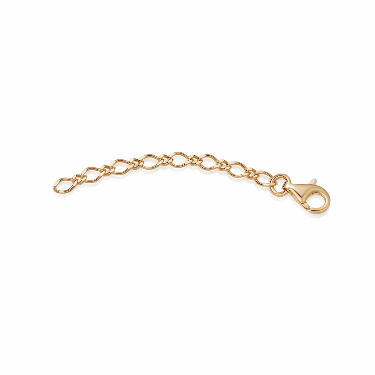 Extender Chain for Necklaces and Bracelets Yellow Gold