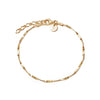 Astra Twisted Chain Bracelet 18ct Gold Plate