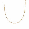 Astra Twisted Chain Necklace 18ct Gold Plate