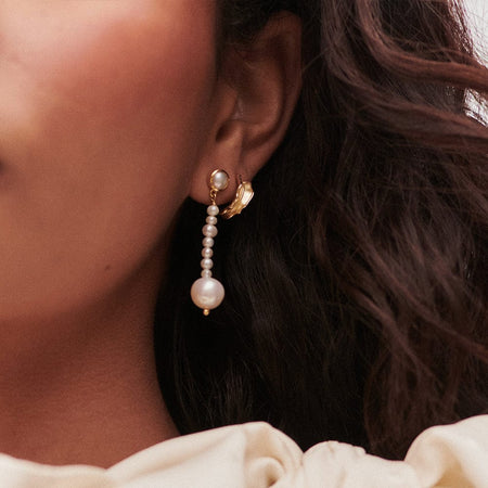 Baroque & Seed Pearl Drop Earrings recommended