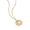 Base Chakra Necklace 18ct Gold Plate