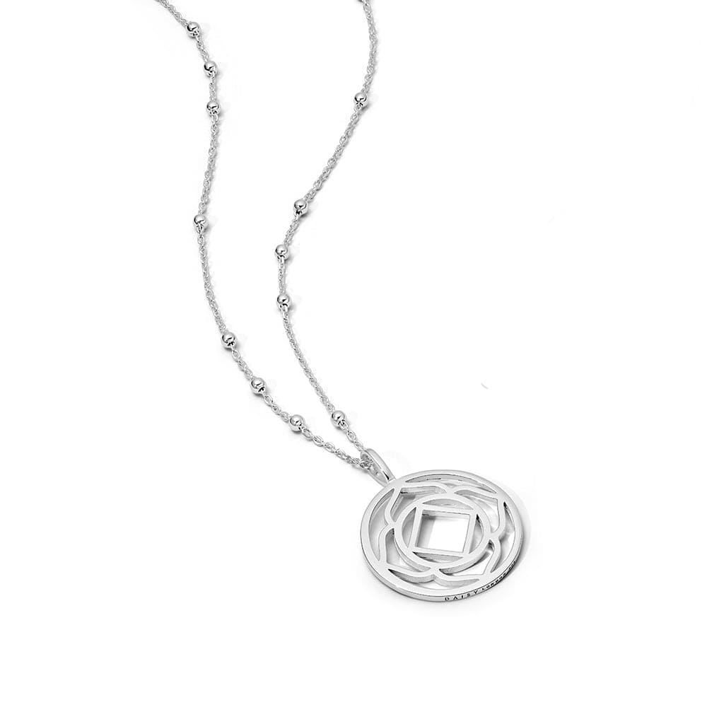 Base Chakra Necklace Sterling Silver