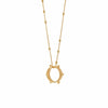 Bobble Eternity Necklace 18ct Gold Plate