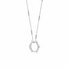 Bobble Eternity Necklace Sterling Silver