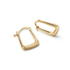 Bold Creole Hoop Earrings 18ct Gold Plate