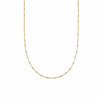 Cosmo Beaded Chain Necklace 18ct Gold Plate