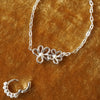 Daisy Bow Bracelet Sterling Silver