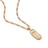 Daisy Flower Necklace 18ct Gold Plate