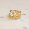 English Daisy Ring Sterling Silver