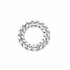 Estée Lalonde Chunky Curb Chain Ring Sterling Silver