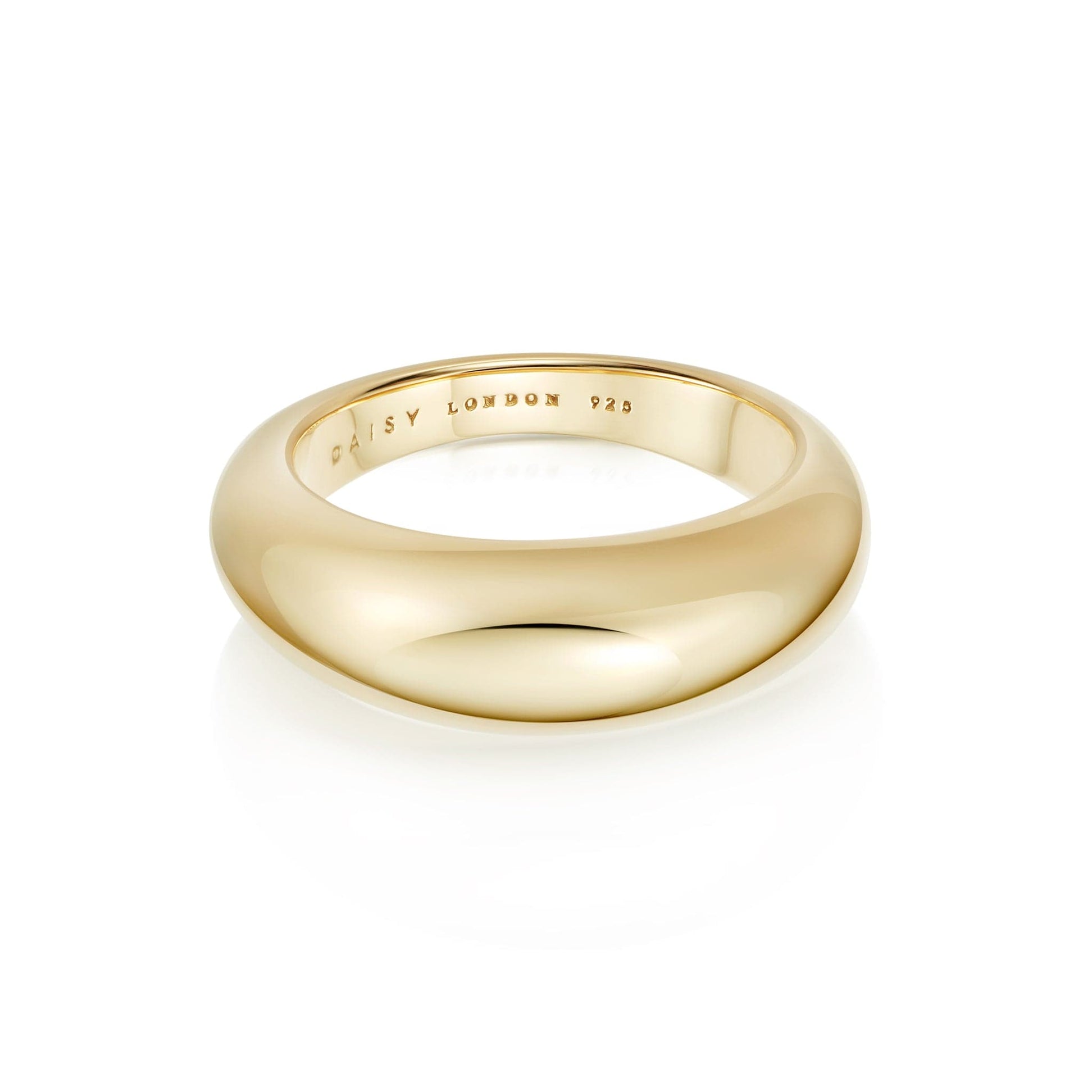 Estée Lalonde Dome Ring 18ct Gold Plate