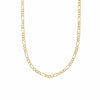 Classic Figaro Chain Necklace 18ct Gold Plate