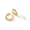 Estée Lalonde Flow Hoop Earrings 18ct Gold Plate