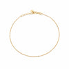 Estée Lalonde Forever Chain Anklet 18ct Gold Plate