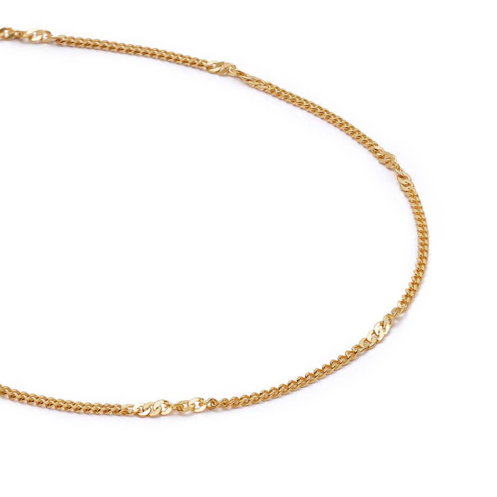 Estée Lalonde Forever Chain Necklace 18ct Gold Plate