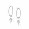 Estée Lalonde Goddess Hoop Earrings Sterling Silver