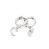 Estée Lalonde Luna Huggie Charm Earrings Sterling Silver