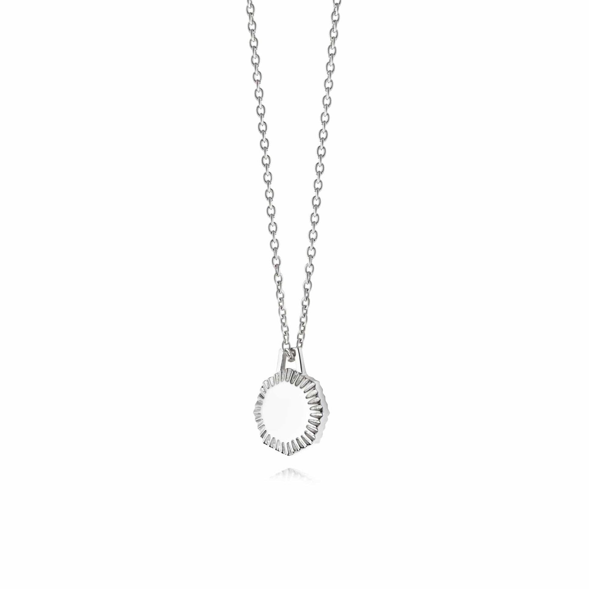 Estée Lalonde Mini Octagonal Necklace Sterling Silver