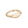 Estée Lalonde Signet Ring 18ct Gold Plate