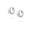 Estée Lalonde Thea Huggie Hoop Earrings Sterling Silver