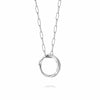 Estée Lalonde Unity Ring Necklace Sterling Silver