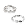 Estée Lalonde Limited Edition Trinity Ring Stack Sterling Silver