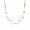 Fine Chain Layering Set 18ct Gold Plate