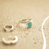 Forever Summer Ring Stack Sterling Silver