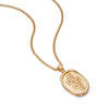 Forget Me Not Necklace Flower 18ct Gold Plate