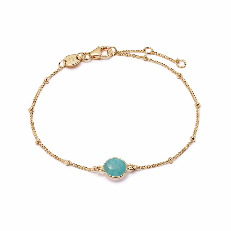 Healing Stone Bracelet 18ct Gold Plate recommended