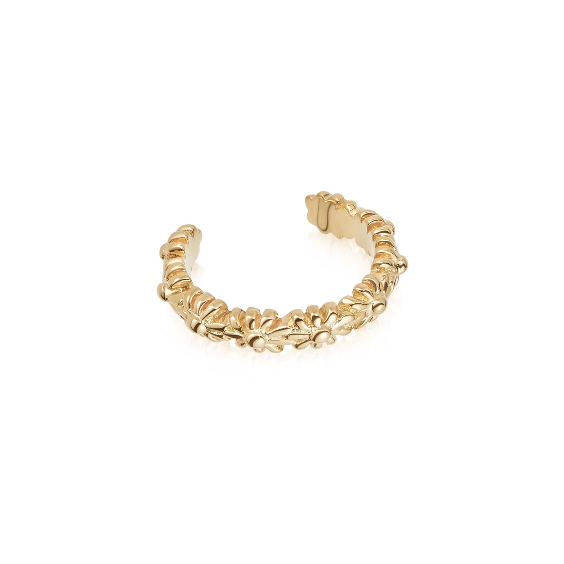 Iota Daisy Ear Cuff 18ct Gold Plate