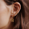 Iota Daisy Ear Cuff 18ct Gold Plate