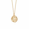 Isla Fossil Necklace 18Ct Gold Plate