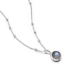 Labradorite Healing Stone Necklace Sterling Silver