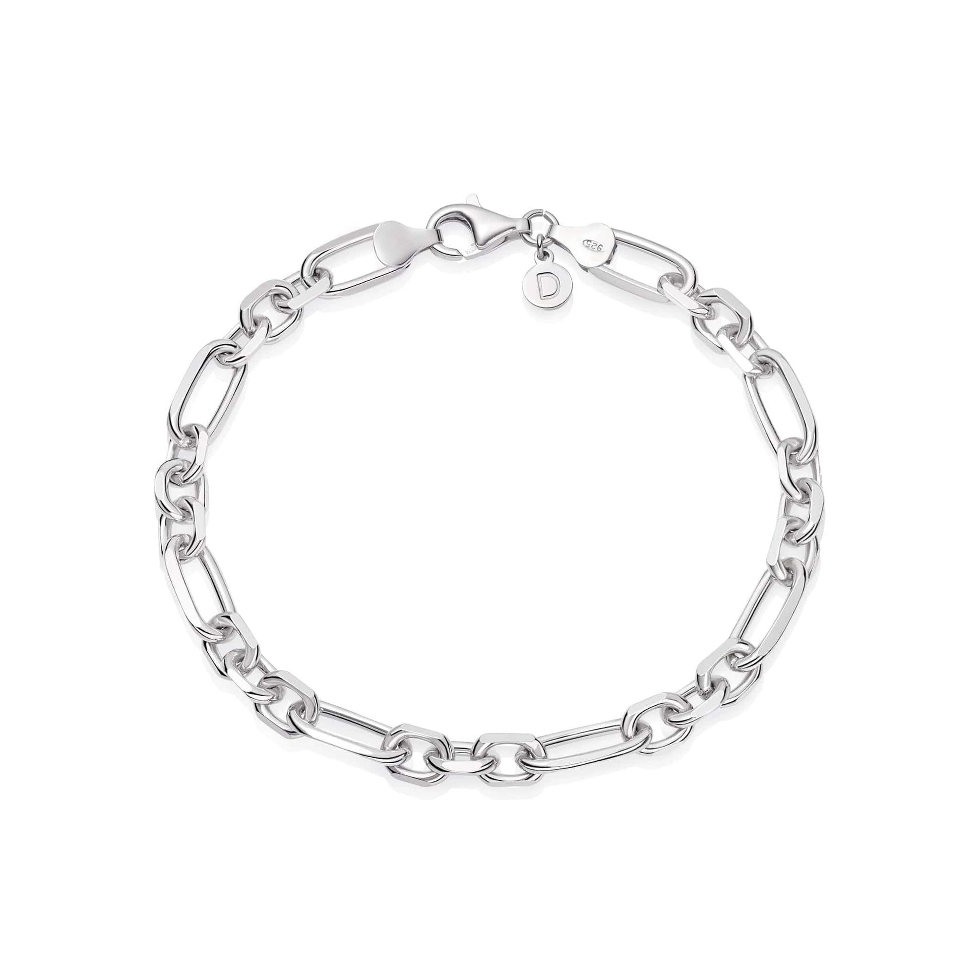 Magnus Chunky Chain Bracelet Sterling Silver