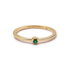 Malachite Healing Stone Ring 18ct Gold Plate