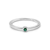 Malachite Healing Stone Ring Sterling Silver