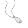 Mother Of Pearl Necklace Sterling Silver