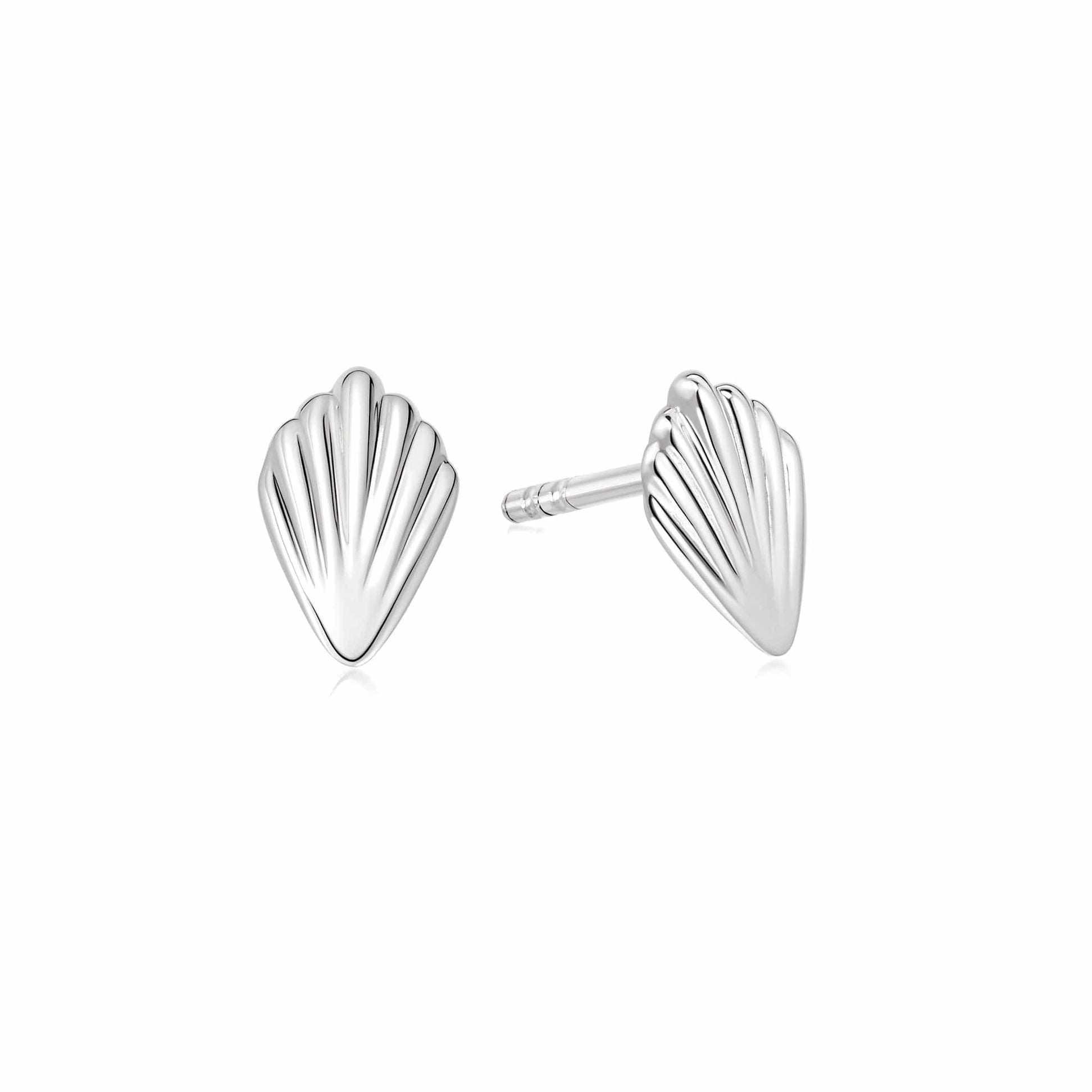 Palm Ridge Stud Earrings Sterling Silver