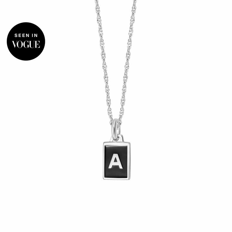 Personalised Initial Necklace Sterling Silver recommended