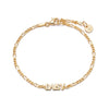 Personalised Name Bracelet 18ct Gold Plate