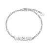 Personalised Name Bracelet Sterling Silver