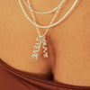 Personalised Pendant Name Necklace Sterling Silver