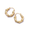 Polly Sayer Chunky Hoop Earrings 18ct Gold Plate