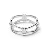 Polly Sayer Knot Band Ring Sterling Silver