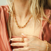 Polly Sayer Knot Chain Layering Set 18ct Gold Plate