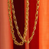 Polly Sayer Vintage Link Chain Necklace 18ct Gold Plate