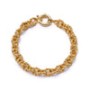 Polly Sayer Vintage Rope Chain Bracelet 18ct Gold Plate