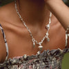 Shrimps Chunky Chain Necklace Sterling Silver