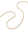 Rope Layering  Chain Necklace 18ct Gold Plate